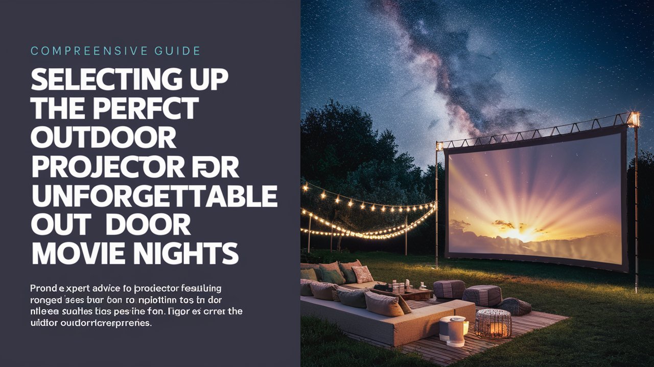 best outdoor projector