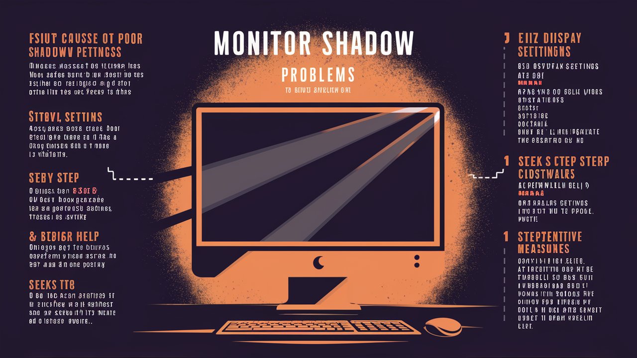 monitor shadow problem​
