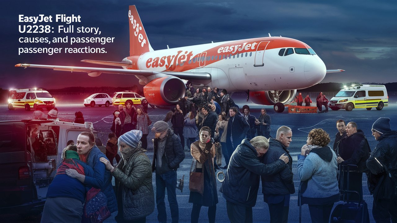 easyjet flight u2238 emergency landing newcastle
